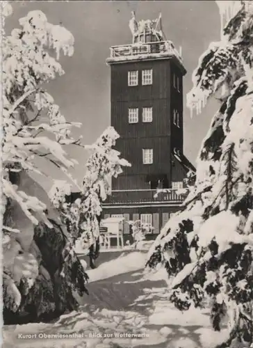 Oberwiesenthal - Blick zur Wetterwarte - 1962