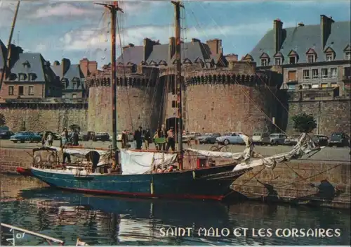 Frankreich - Saint-Malo - Frankreich - altes Schiff