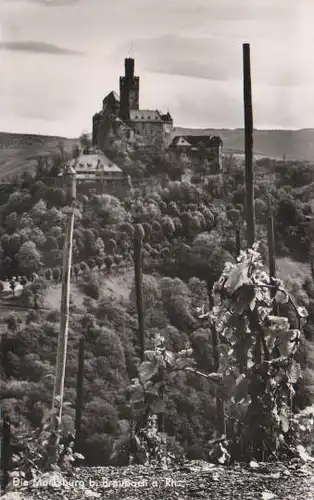 Marksburg bei Braubach - ca. 1955