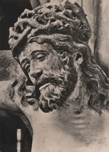 Naumburg - Dom, Christus am Kreuz - ca. 1950