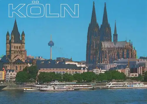 Köln - Dom und Groß-St.-Martin