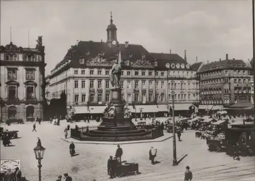 Dresden - Altmarkt (vor Zerstörung 1945) - 1979
