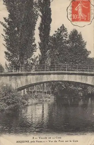 Frankreich - Asquins - Frankreich - Vue du Pont