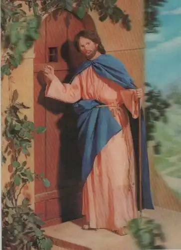 Wackelbild Christ knocking