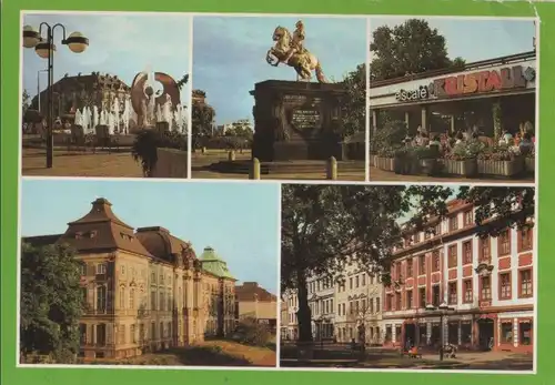 Dresden - u.a. Neustädter Markt - 1989