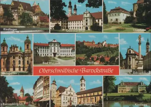 Barockstraße - Oberschwaben, u.a. Wolfegg - 1973