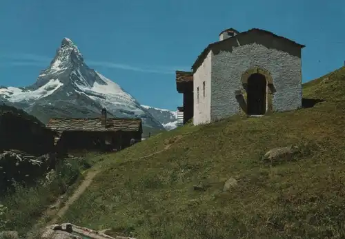 Schweiz - Schweiz - Zermatt - Findelen - Matterhorn - ca. 1980