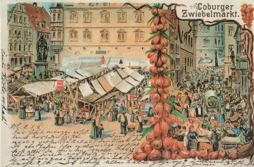 Coburg - [REPRINT] Zwiebelmarkt - ca. 1985