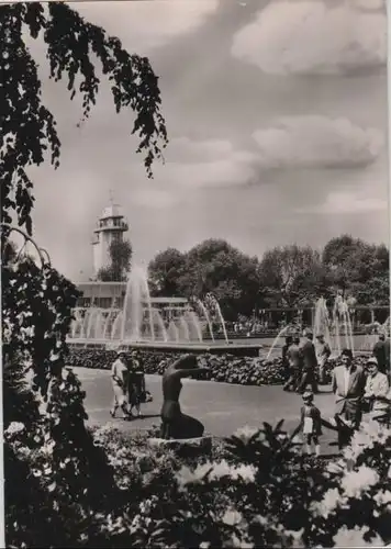 Essen - Großer Blumenhof im Grugapark - ca. 1965