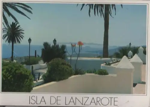 Spanien - Spanien - Lanzarote - Blick auf Fuerteventura - 1993