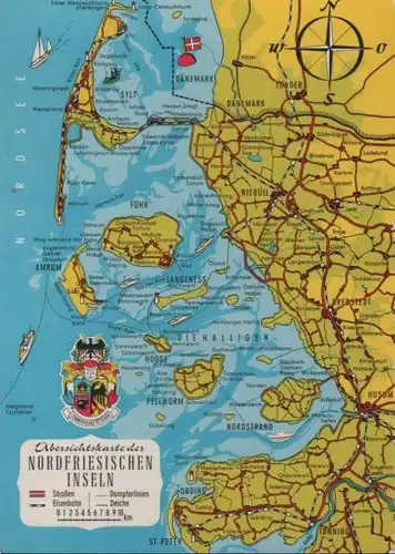 Nordfriesland - Nordfriesische Inseln - ca. 1980