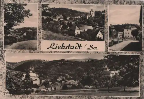 Liebstadt - 4 Teilbilder - 1965
