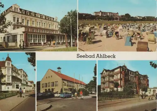 Ahlbeck - u.a. Ostseehotel - 1982