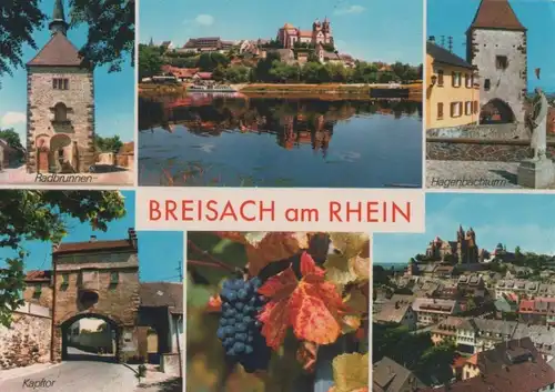 Breisach - 6 Teilbilder - ca. 1980