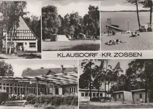 Am Mellensee-Klausdorf - 5 Teilbilder - ca. 1980