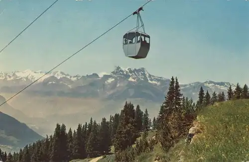 Schweiz - Mont Blanc (Berg) - Schweiz - Teleferique Leyswin-Berneuse