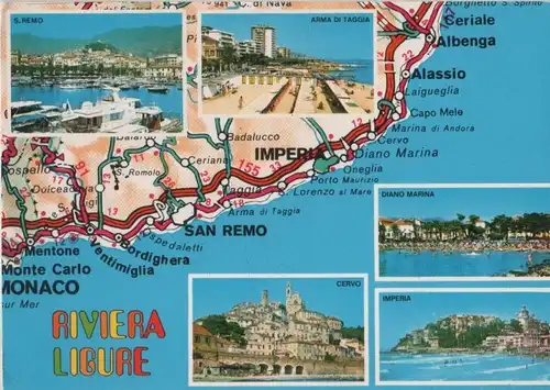 Italien - Sanremo - San Remo - Italien - Imperia etc. - 5 Bilder