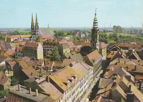 Görlitz - Peterskirche und Rathaus - ca. 1985