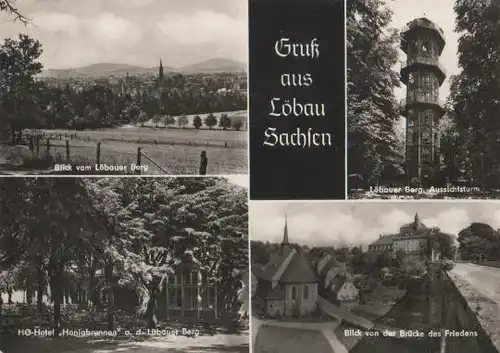 Löbau u.a. Hotel Honigbrunnen - 1969