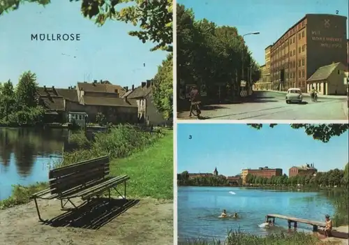 Müllrose - u.a. von der Seepromenade - 1977