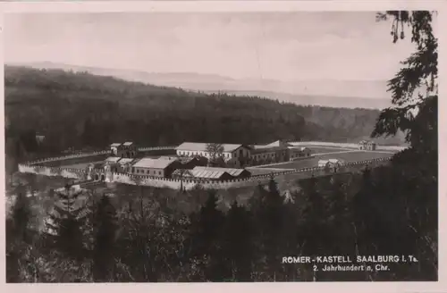 Saalburg-Ebersdorf - Römer-Kastell - ca. 1950