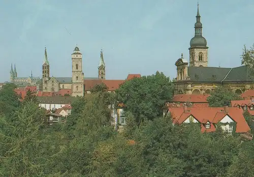 Bamberg - Vier-Kirchen-Blick - ca. 1985
