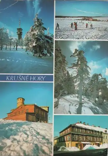 Tschechien - Tschechien - Krusne hory - Erzgebirge - 5 Teilbilder - 1988