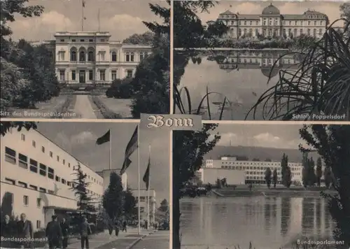 Bonn - u.a. Bundesparlament - 1955