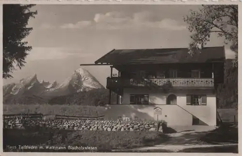 Bischofswiesen - Haus Talfrieden - ca. 1960