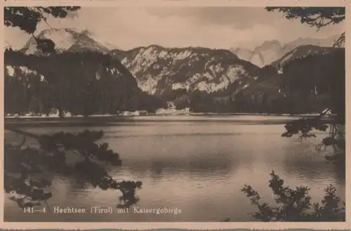 Österreich - Österreich - Hechtsee - mit Kaisergebirge - 1931