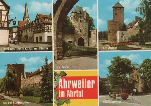 Ahrweiler - u.a. Stadteinfahrt - ca. 1980