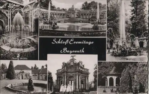 Bayreuth - Schloß Eremitage - ca. 1955