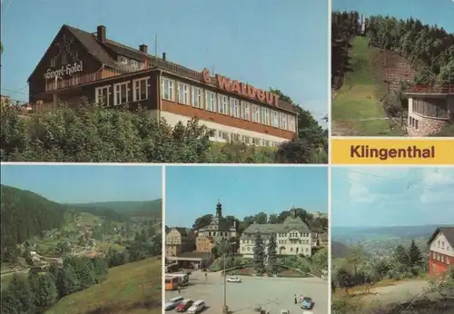Klingenthal - u.a. Sporthotel Waldgut - 1983