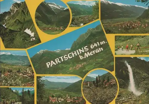 Italien - Italien - Partschins - 11 Teilbilder - 1984