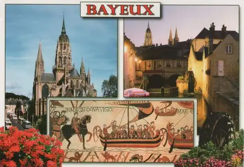 Frankreich - Frankreich - Bayeux - 3 Teilbilder - 2013