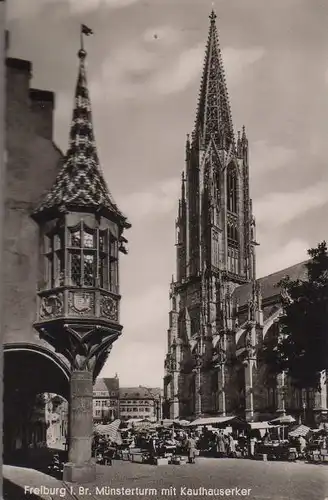 Freiburg - Münsterturm - 1963