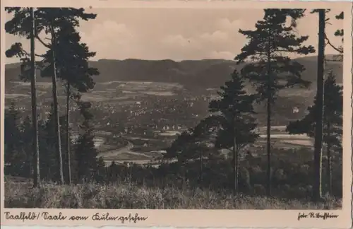 Saalfeld - vom Kulm gesehen - ca. 1950