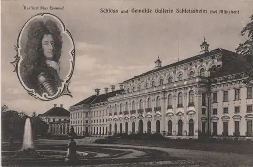 Oberschleißheim, Schloss Schleißheim - mit Gemälde-Gallerie - ca. 1935