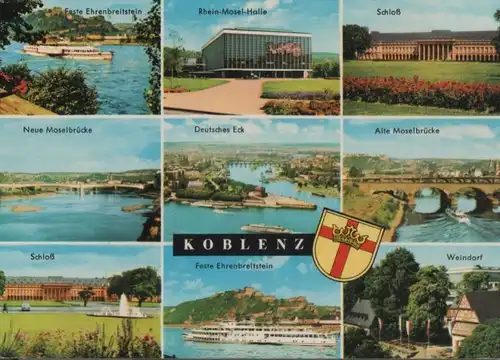 Koblenz - u.a. Schloss - 1974