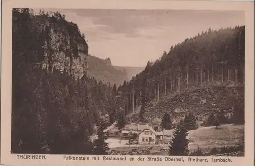 Tambach-Dietharz - Falkenstein mit Restaurant - ca. 1940