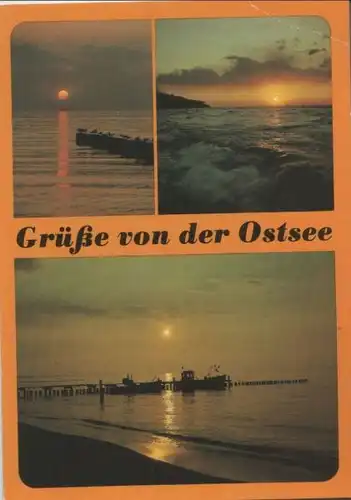 Ostsee - mit 3 Bildern - 1988