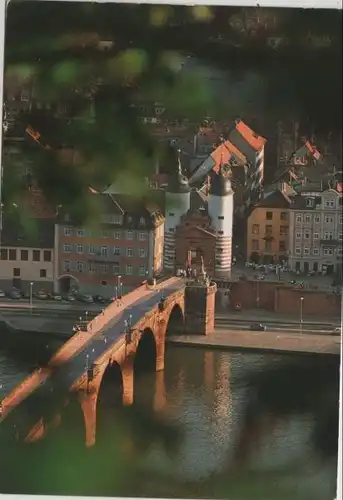 Heidelberg (Neckar) - Brücke von oben