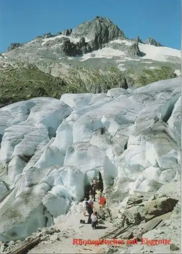Schweiz - Schweiz - Rhonegletscher - mit Eisgrotte - ca. 1985