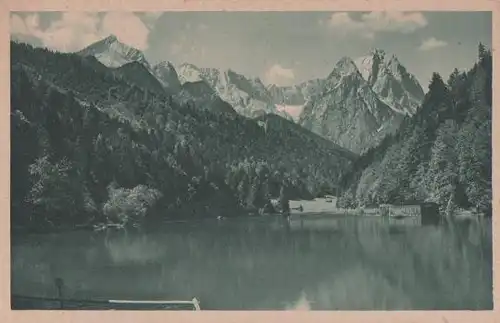 Rissersee bei Garmisch-Partenkirchen - ca. 1955