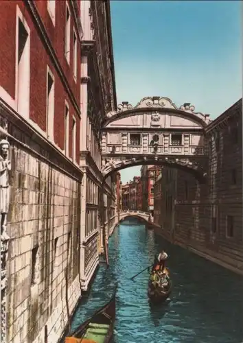 Italien - Italien - Venedig - Seufzerbrücke - ca. 1975