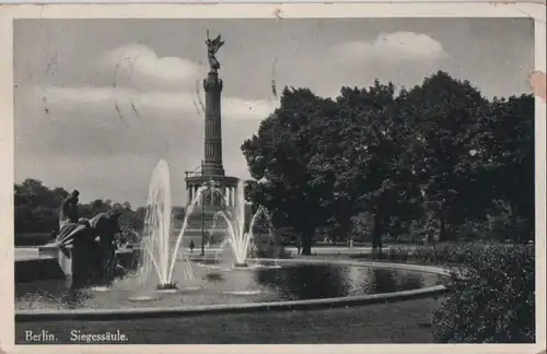 Berlin-Tiergarten, Siegessäule - 1937