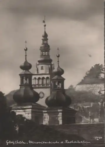 Glatz - Minoritenkirche am Rathausturm - 1965