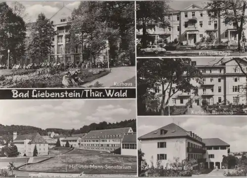 Bad Liebenstein - 5 Teilbilder - 1984
