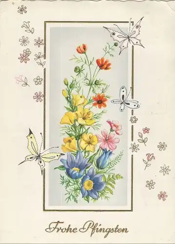 Frohe Pfingsten - Blumen