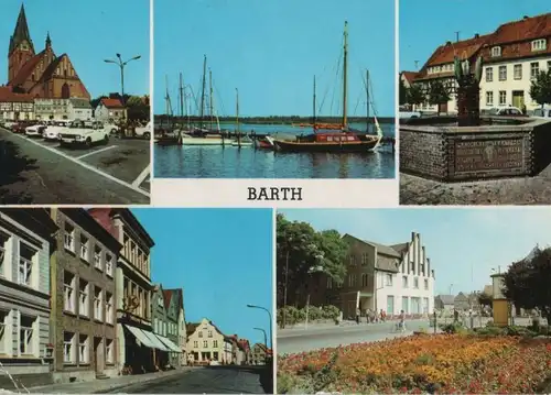 Barth - u.a. Ernst-Thälmann-Straße - ca. 1985